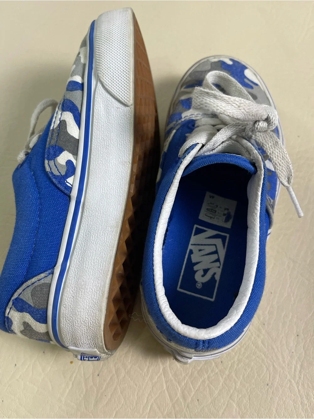 Vans Junior Era Youth Kids Skate Shoes (primary camo) kids 11